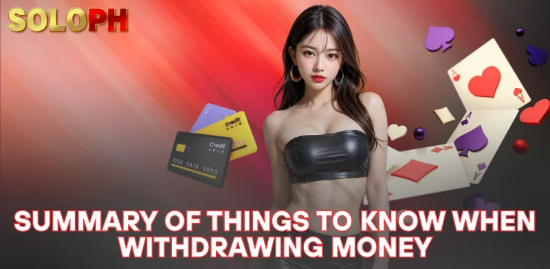 SOLOPH Withdrawal 3 summary of things to know when withdrawing money